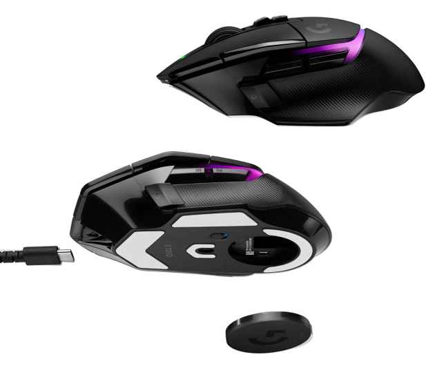 LOGITECH G502 X PLUS Czarna - 1066485 - zdjęcie 5